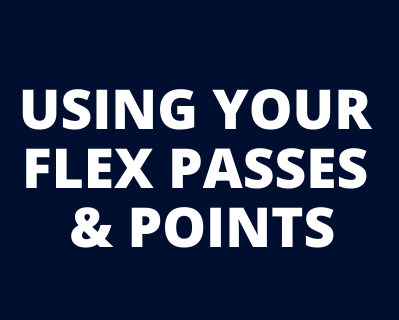 using your flex passes and points