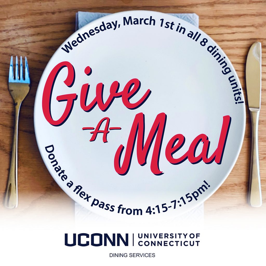 Give A Meal Wednesday March 1st