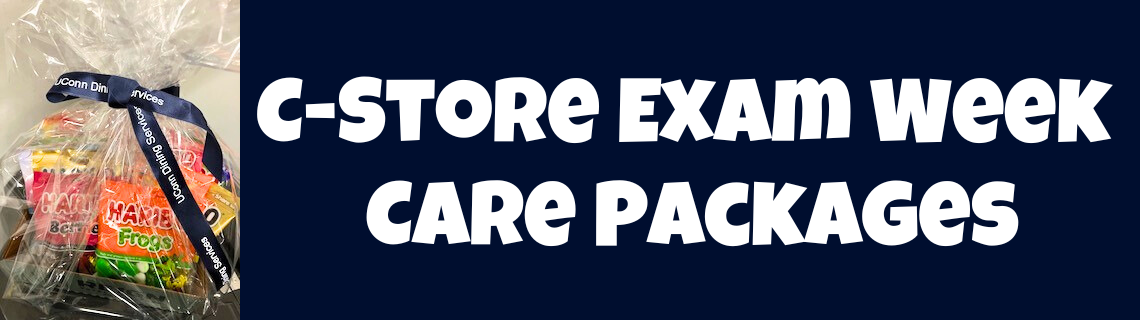 Cstore exam week care packages; order online & pick up in store