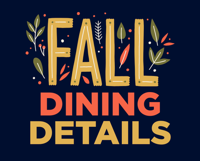 Fall dining website
