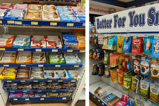 Healthier Snacks & Protein on the Go