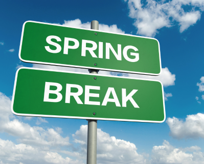 Dining info for spring break